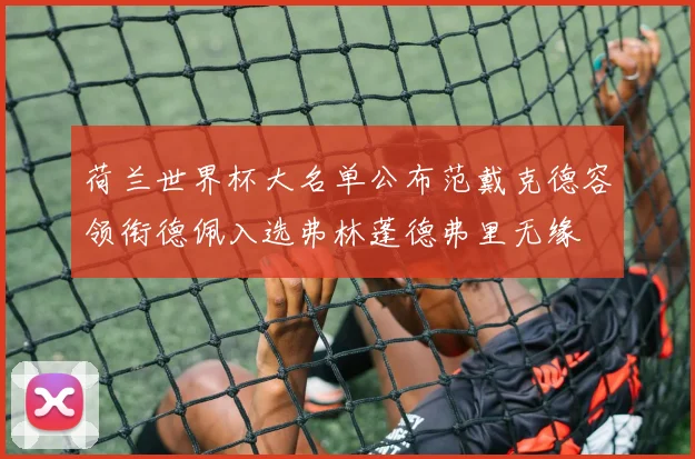 荷兰世界杯大名单公布范戴克德容领衔德佩入选弗林蓬德弗里无缘